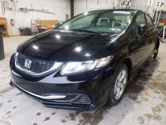 Photo 1 VIN: 19XFB2F57FE254856 - HONDA CIVIC LX 