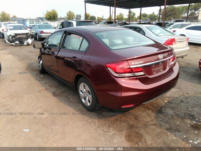 Photo 2 VIN: 19XFB2F57FE257885 - HONDA CIVIC SEDAN 