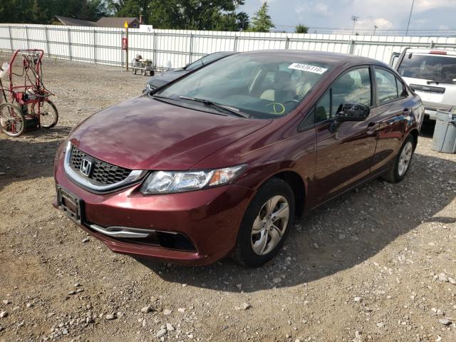 Photo 1 VIN: 19XFB2F57FE257918 - HONDA CIVIC LX 