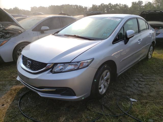 Photo 1 VIN: 19XFB2F57FE286738 - HONDA CIVIC LX 