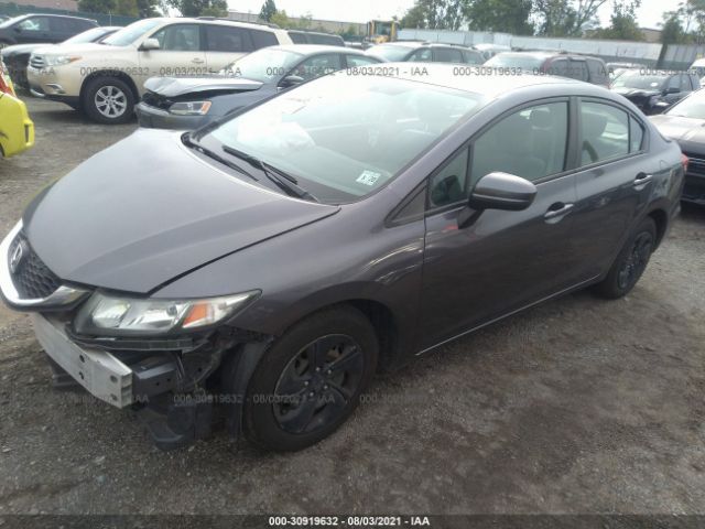 Photo 1 VIN: 19XFB2F57FE287145 - HONDA CIVIC SEDAN 