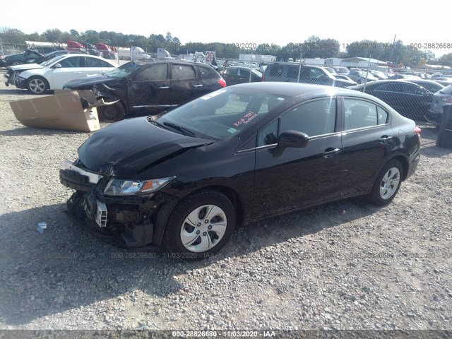 Photo 1 VIN: 19XFB2F57FE296119 - HONDA CIVIC SEDAN 