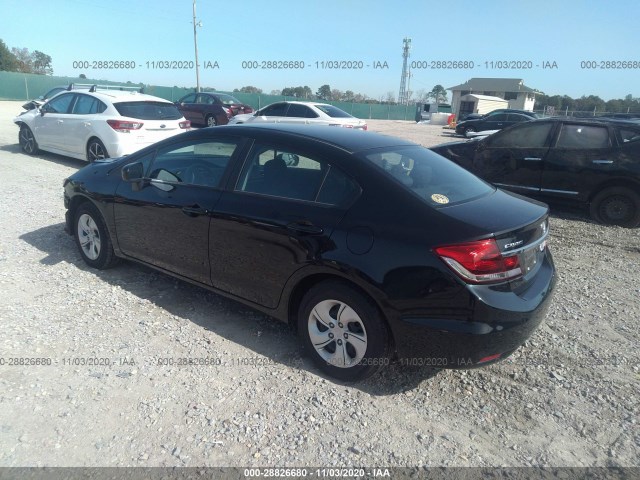 Photo 2 VIN: 19XFB2F57FE296119 - HONDA CIVIC SEDAN 