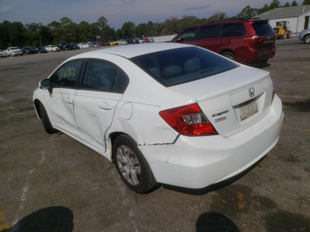 Photo 2 VIN: 19XFB2F58CE021807 - HONDA CIVIC LX 