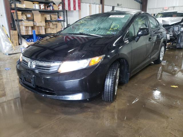 Photo 1 VIN: 19XFB2F58CE024691 - HONDA CIVIC LX 