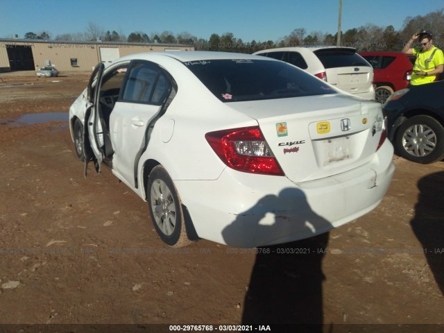 Photo 2 VIN: 19XFB2F58CE047209 - HONDA CIVIC SDN 