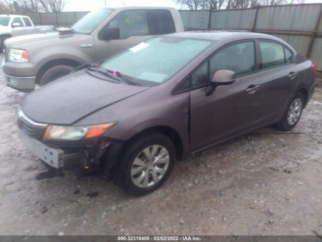 Photo 1 VIN: 19XFB2F58CE058078 - HONDA CIVIC SDN 