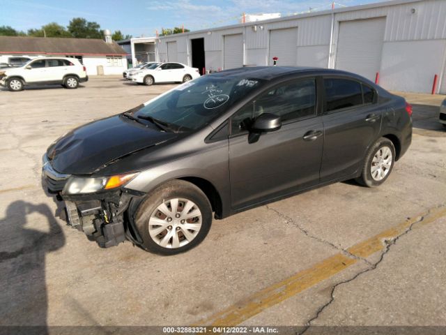 Photo 1 VIN: 19XFB2F58CE069503 - HONDA CIVIC SDN 