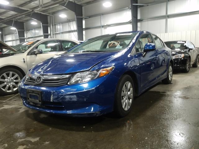 Photo 1 VIN: 19XFB2F58CE075169 - HONDA CIVIC LX 