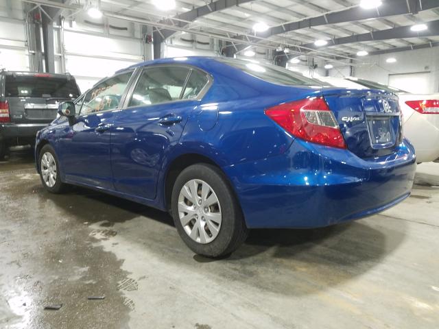 Photo 2 VIN: 19XFB2F58CE075169 - HONDA CIVIC LX 