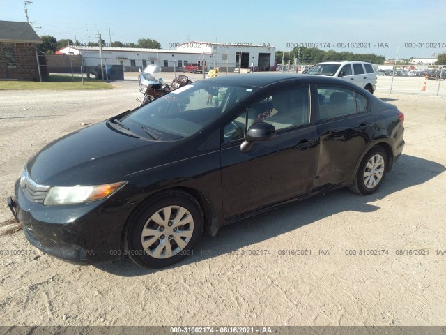 Photo 1 VIN: 19XFB2F58CE081019 - HONDA CIVIC SDN 