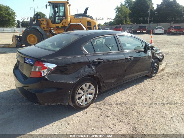 Photo 3 VIN: 19XFB2F58CE081019 - HONDA CIVIC SDN 