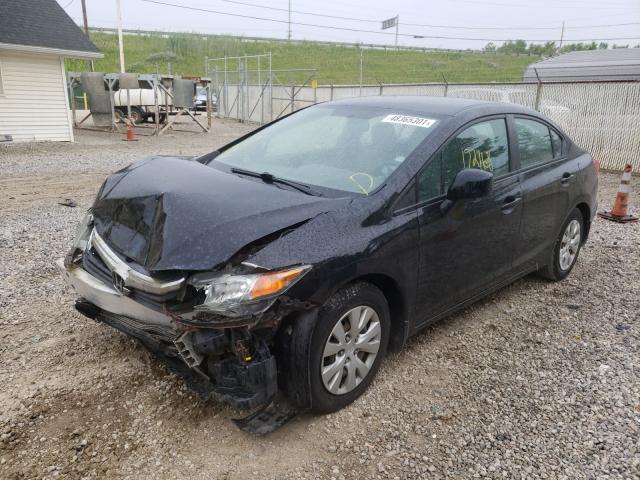 Photo 1 VIN: 19XFB2F58CE084034 - HONDA CIVIC LX 