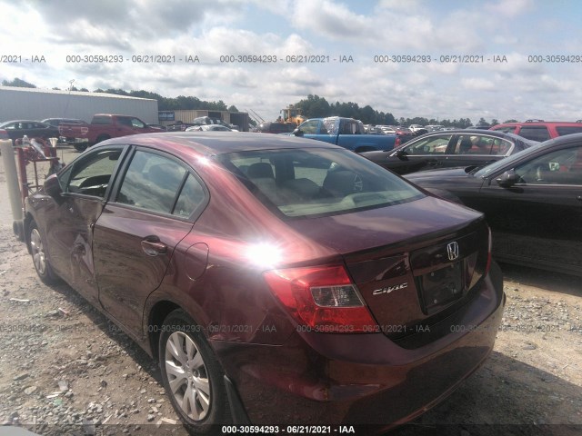 Photo 2 VIN: 19XFB2F58CE084728 - HONDA CIVIC SDN 