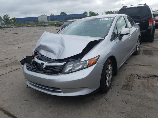 Photo 1 VIN: 19XFB2F58CE092702 - HONDA CIVIC LX 