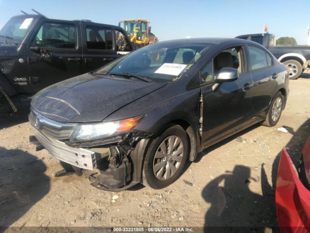 Photo 1 VIN: 19XFB2F58CE093252 - HONDA CIVIC SDN 