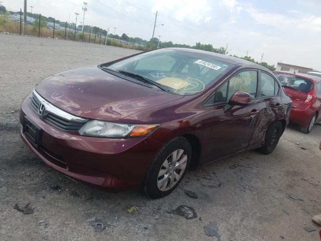 Photo 1 VIN: 19XFB2F58CE098127 - HONDA CIVIC LX 