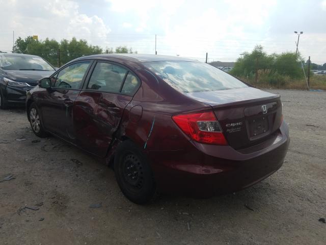 Photo 2 VIN: 19XFB2F58CE098127 - HONDA CIVIC LX 