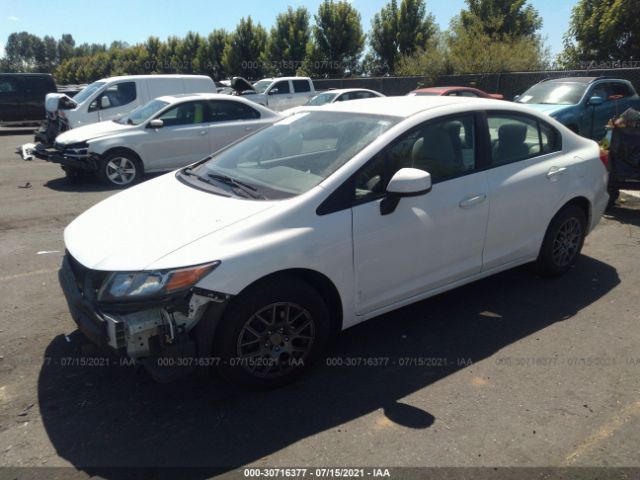 Photo 1 VIN: 19XFB2F58CE107392 - HONDA CIVIC SDN 