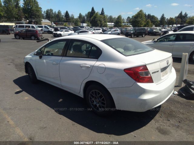 Photo 2 VIN: 19XFB2F58CE107392 - HONDA CIVIC SDN 