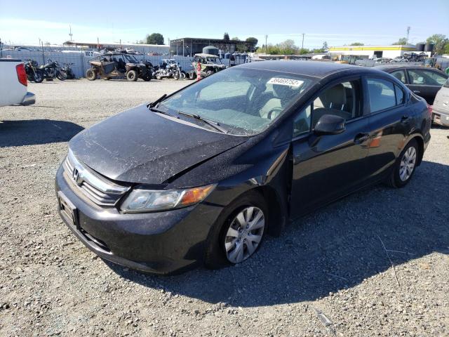 Photo 1 VIN: 19XFB2F58CE347137 - HONDA CIVIC LX 