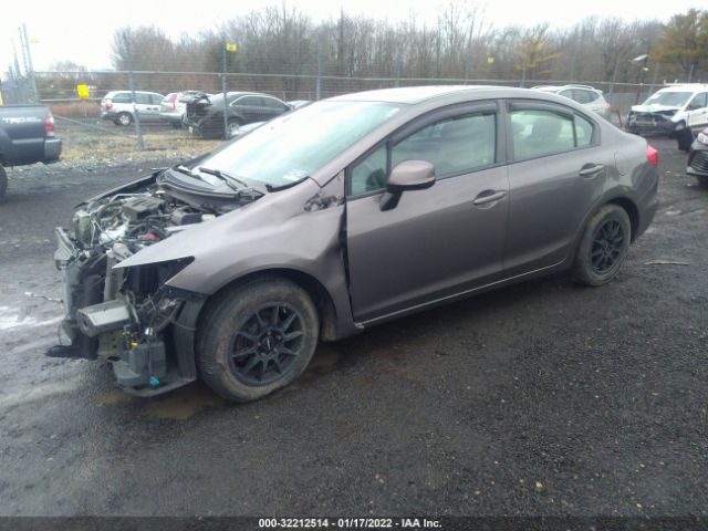 Photo 1 VIN: 19XFB2F58CE357361 - HONDA CIVIC SDN 