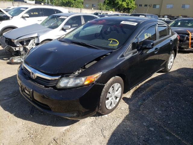 Photo 1 VIN: 19XFB2F58CE366500 - HONDA CIVIC LX 