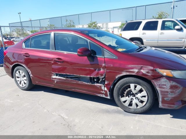 Photo 5 VIN: 19XFB2F58CE368277 - HONDA CIVIC 