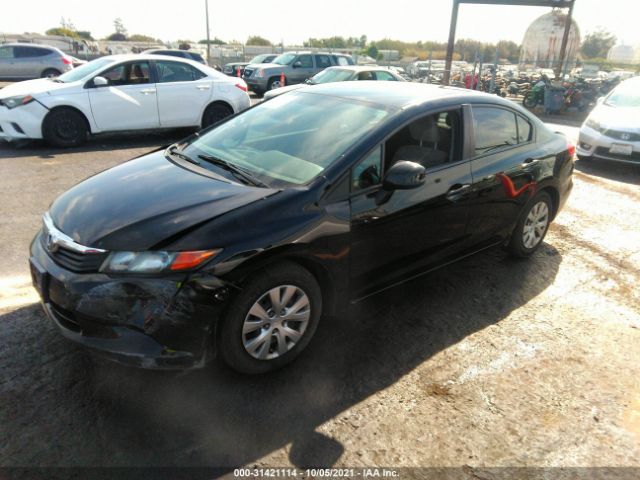 Photo 1 VIN: 19XFB2F58CE384611 - HONDA CIVIC SDN 