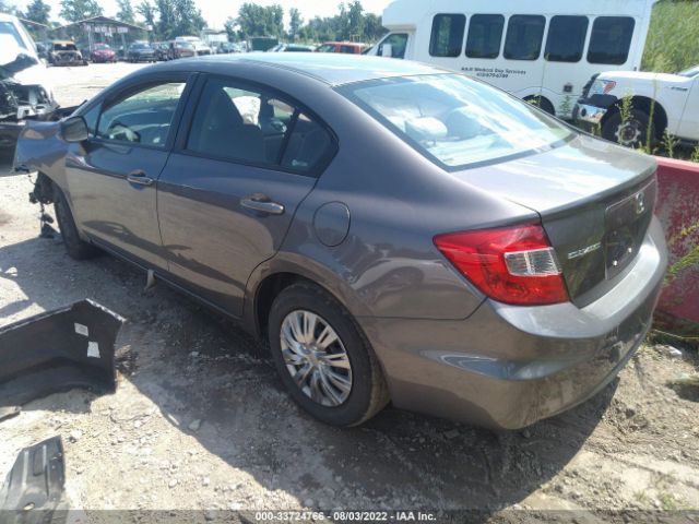 Photo 2 VIN: 19XFB2F58CE392661 - HONDA CIVIC SDN 