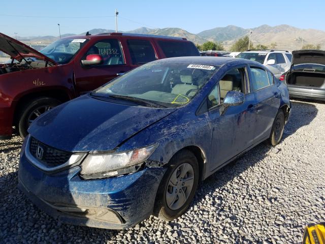 Photo 1 VIN: 19XFB2F58DE004782 - HONDA CIVIC LX 