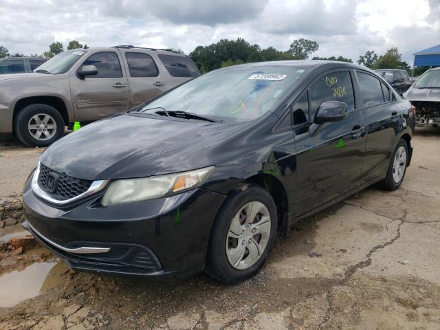 Photo 1 VIN: 19XFB2F58DE005088 - HONDA CIVIC LX 