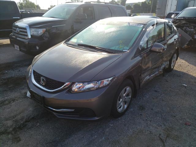 Photo 1 VIN: 19XFB2F58DE007150 - HONDA CIVIC LX 