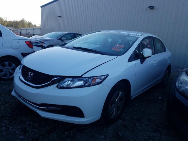 Photo 1 VIN: 19XFB2F58DE029133 - HONDA CIVIC LX 