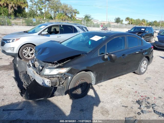 Photo 1 VIN: 19XFB2F58DE033456 - HONDA CIVIC 