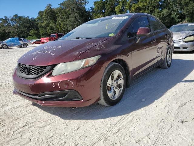 Photo 1 VIN: 19XFB2F58DE042335 - HONDA CIVIC LX 