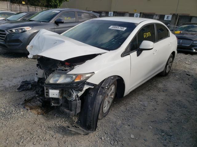 Photo 1 VIN: 19XFB2F58DE046661 - HONDA CIVIC LX 