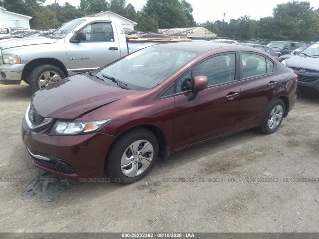 Photo 1 VIN: 19XFB2F58DE061211 - HONDA CIVIC SDN 