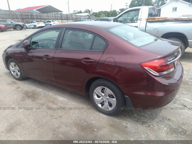 Photo 2 VIN: 19XFB2F58DE061211 - HONDA CIVIC SDN 