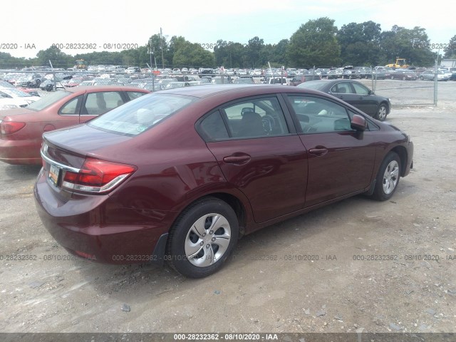 Photo 3 VIN: 19XFB2F58DE061211 - HONDA CIVIC SDN 