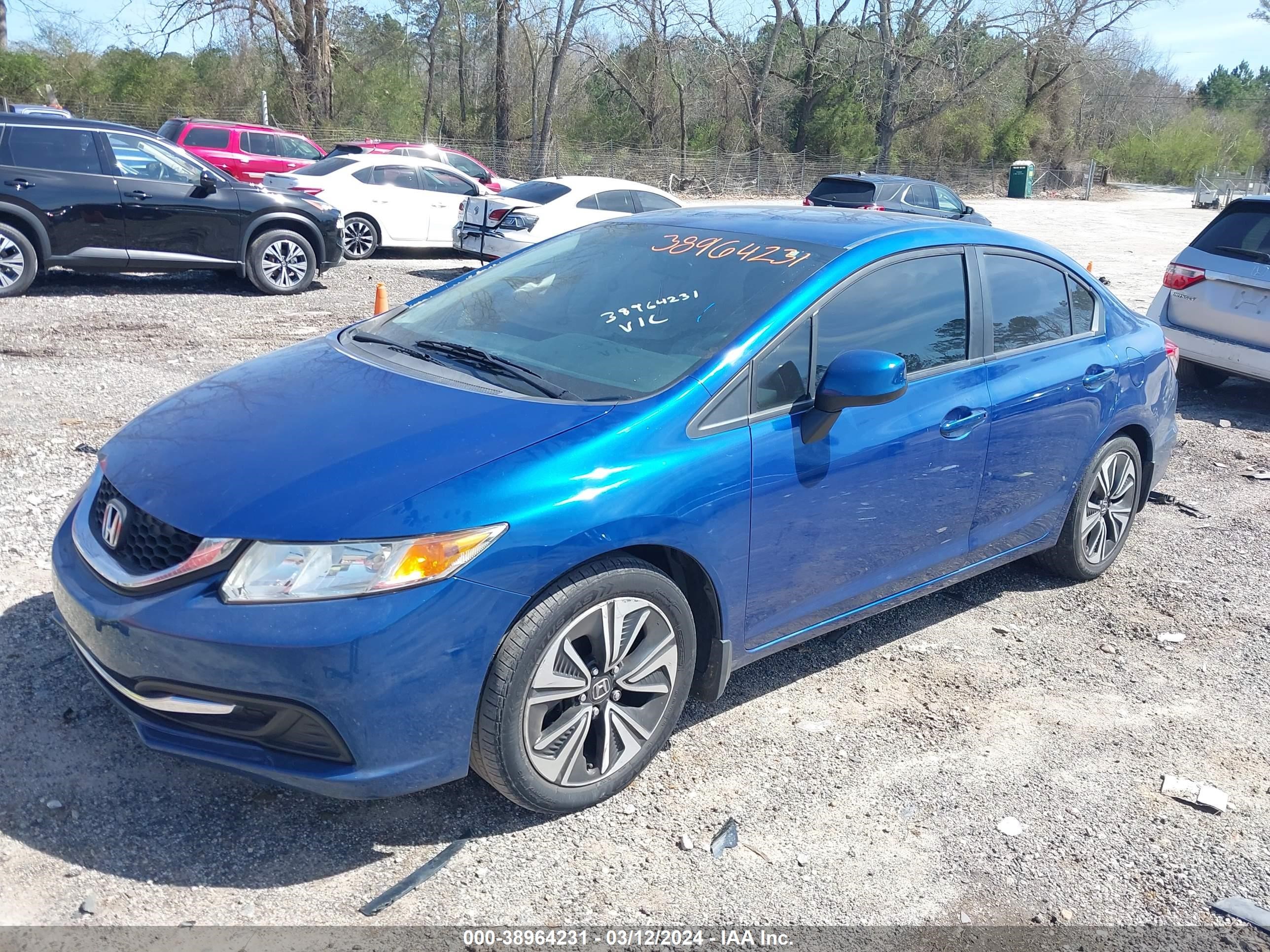 Photo 1 VIN: 19XFB2F58DE078574 - HONDA CIVIC 