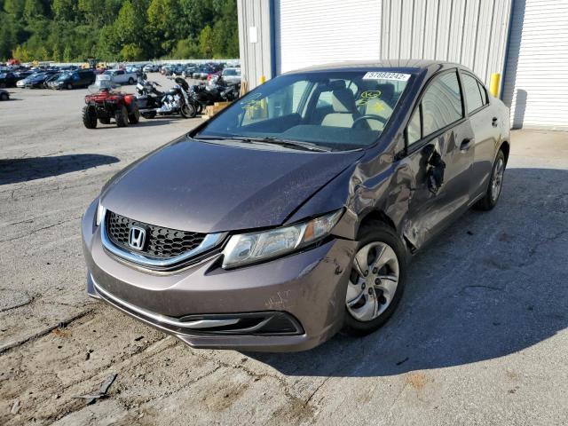 Photo 1 VIN: 19XFB2F58DE098937 - HONDA CIVIC LX 