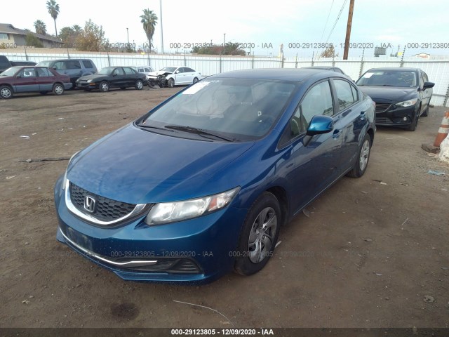 Photo 1 VIN: 19XFB2F58DE214850 - HONDA CIVIC SDN 