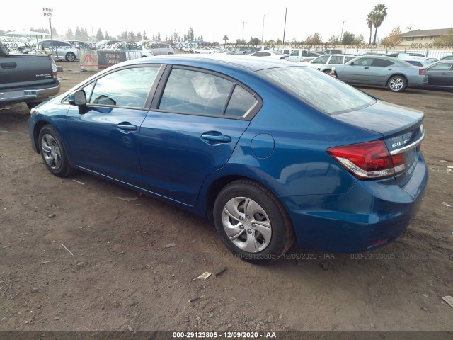 Photo 2 VIN: 19XFB2F58DE214850 - HONDA CIVIC SDN 