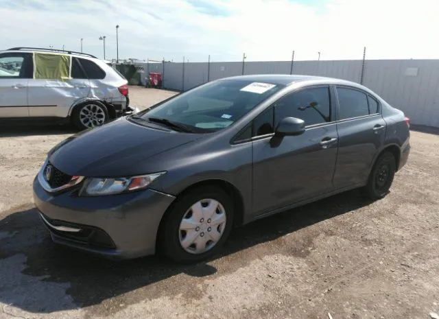 Photo 1 VIN: 19XFB2F58DE223533 - HONDA CIVIC SDN 