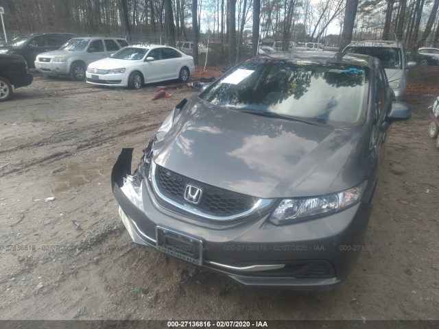 Photo 1 VIN: 19XFB2F58DE228280 - HONDA CIVIC LX 