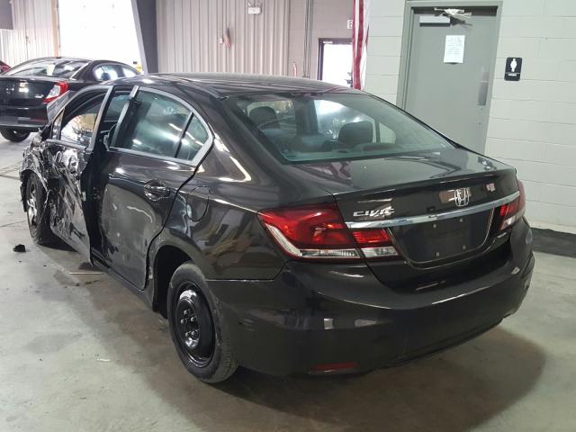 Photo 2 VIN: 19XFB2F58DE242597 - HONDA CIVIC LX 