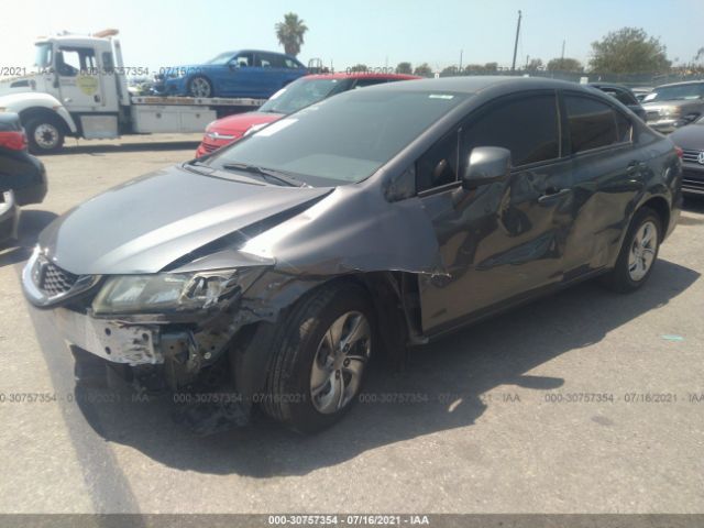 Photo 1 VIN: 19XFB2F58DE243619 - HONDA CIVIC SDN 