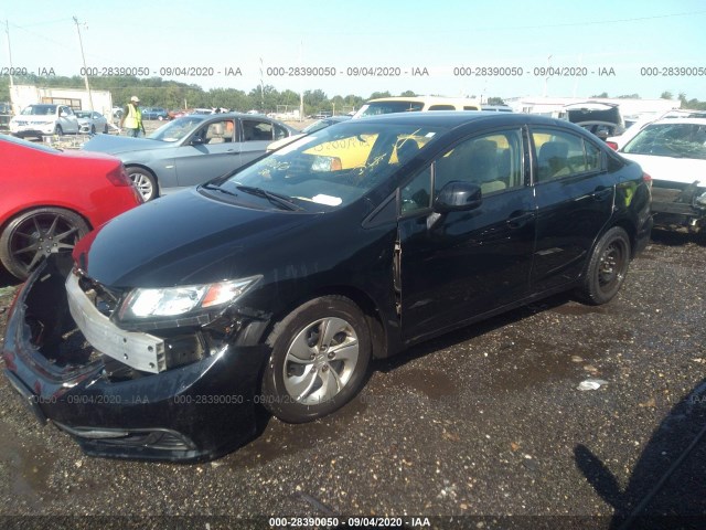 Photo 1 VIN: 19XFB2F58DE257651 - HONDA CIVIC SDN 