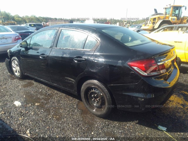 Photo 2 VIN: 19XFB2F58DE257651 - HONDA CIVIC SDN 